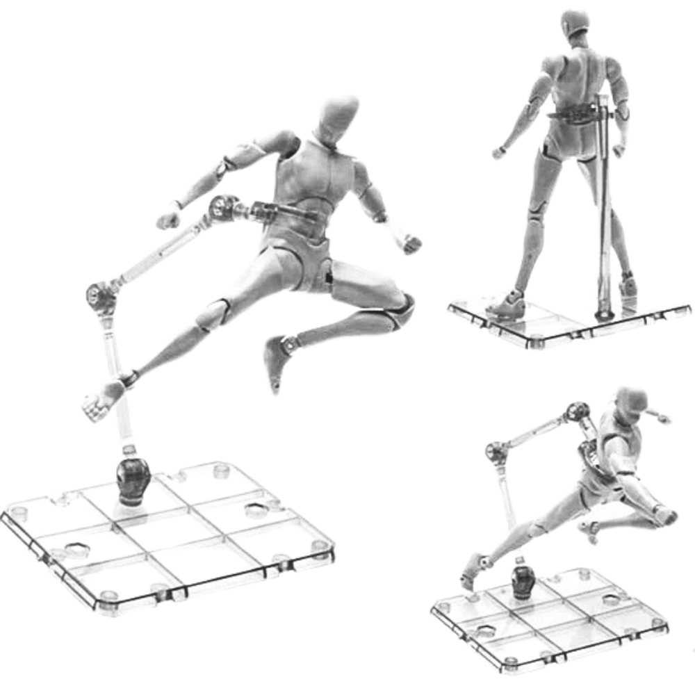 Action Figure Support Stand