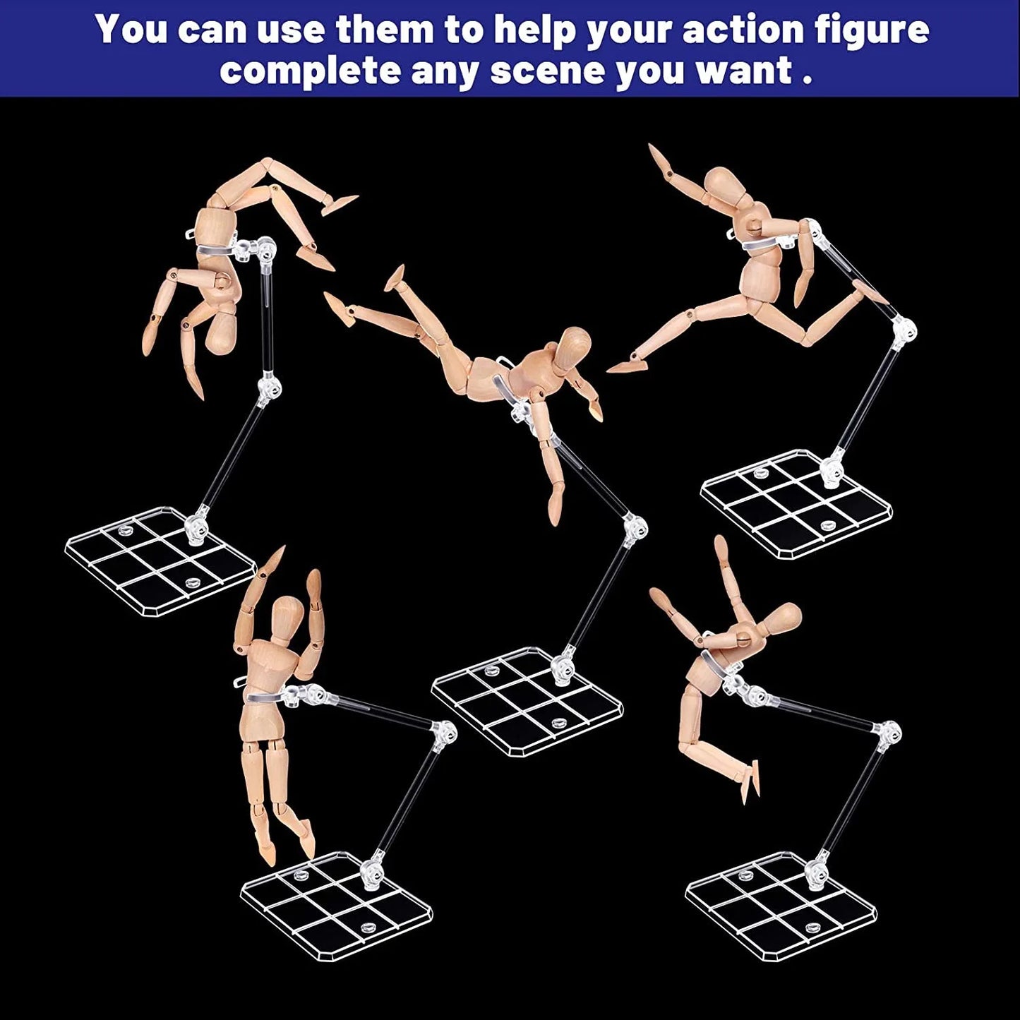 Action Figure Support Stand