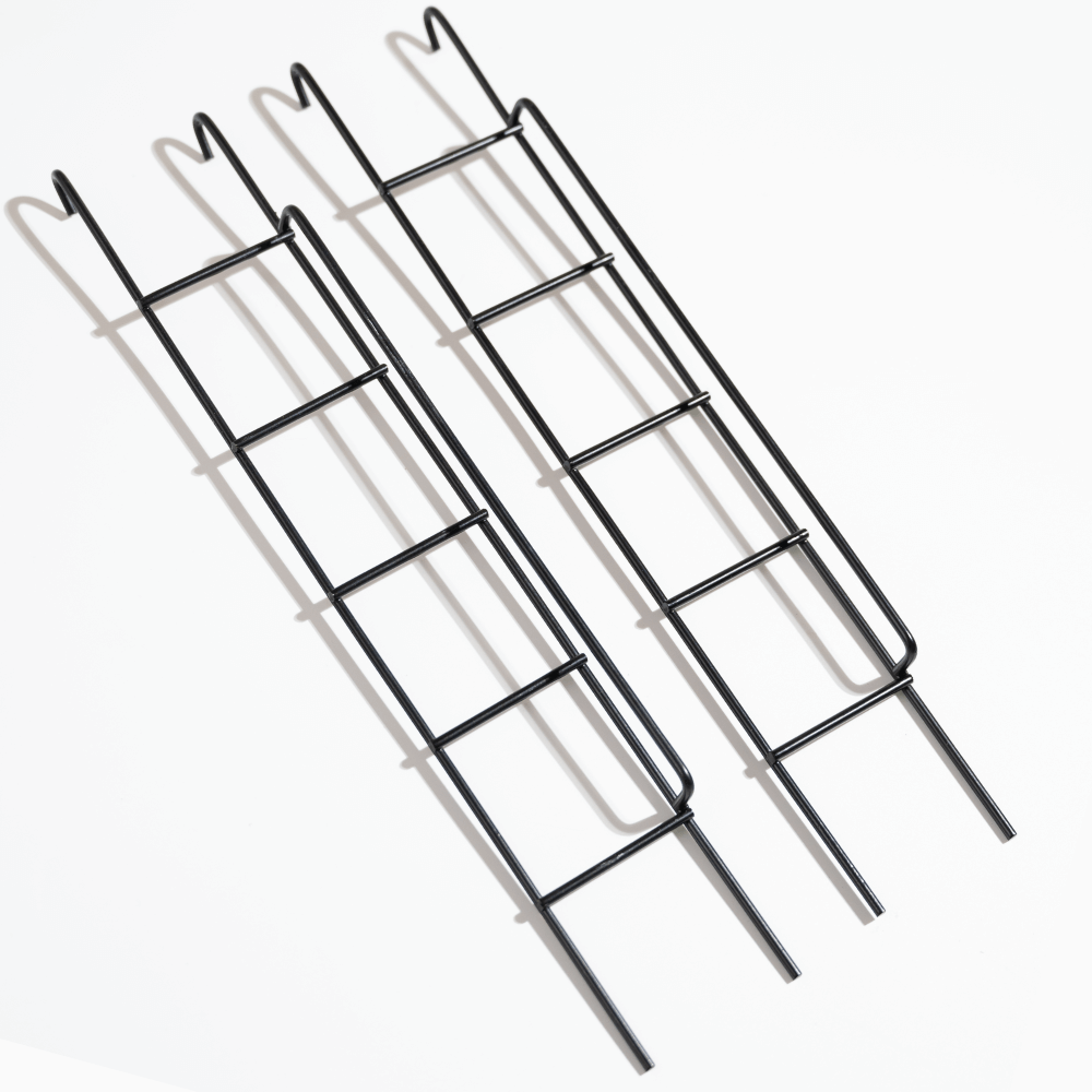 Miniature 2 Ladders for Fire Escape Shelf